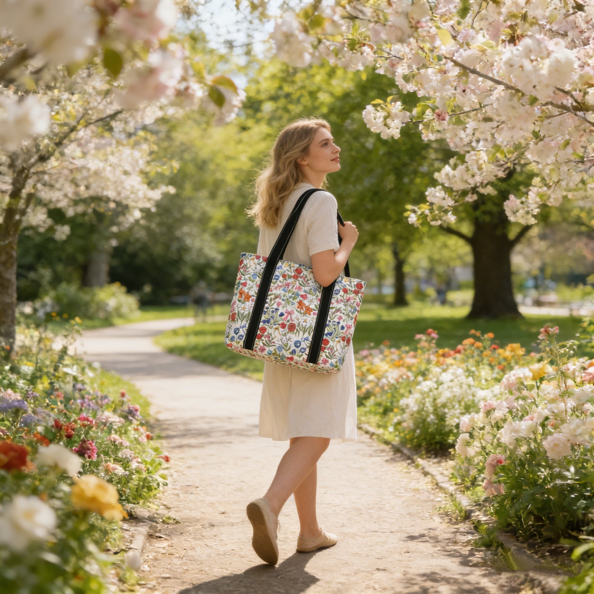 🌸 Carry Spring With You — A Tote Inspired by Blooming Days