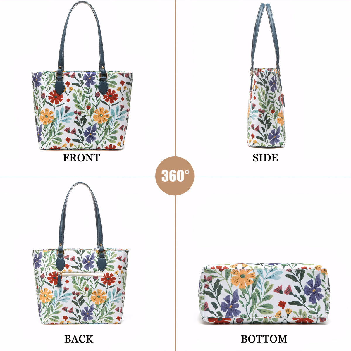 Tote Bag for women watercolor
