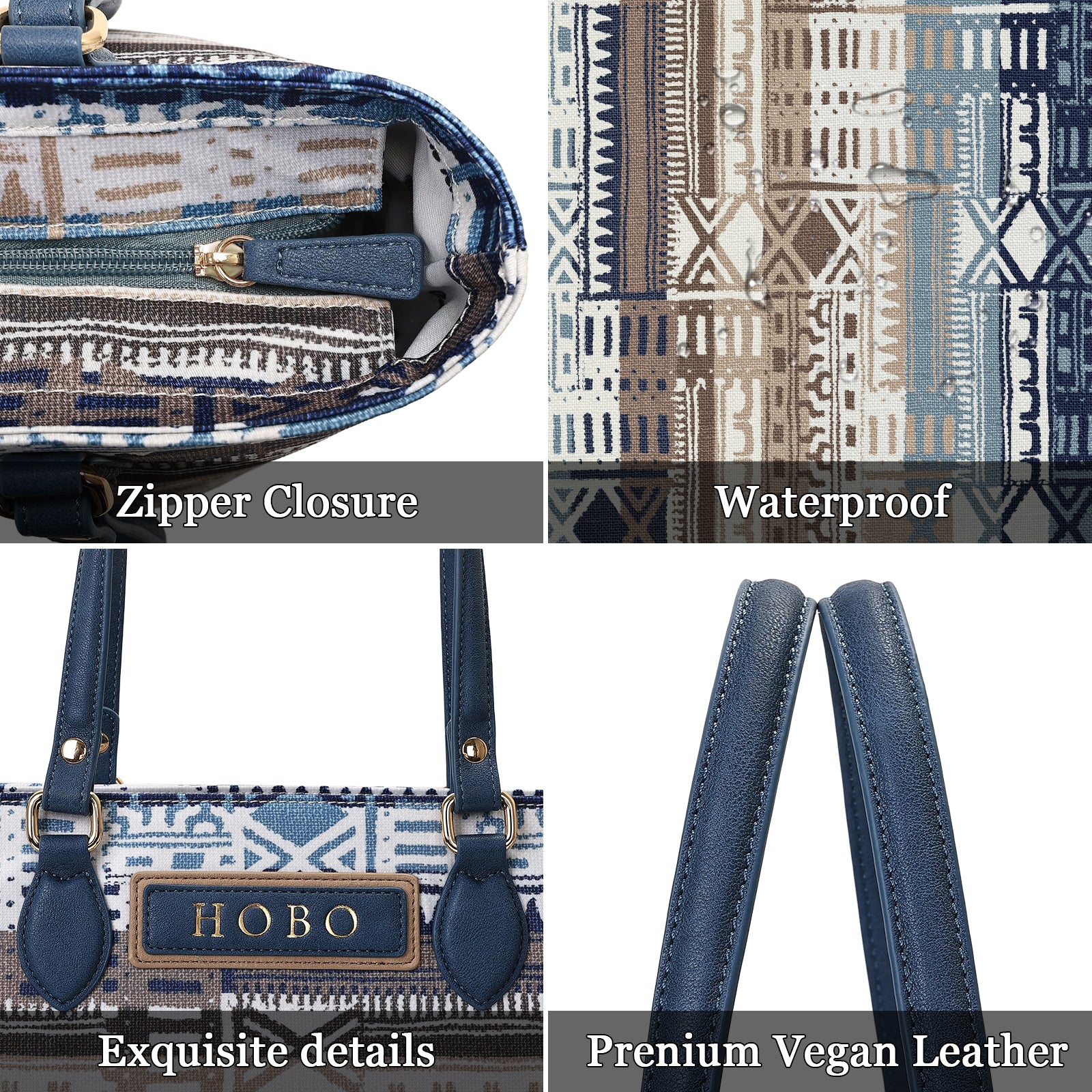 Cutie Kittie Tote bags for women, tote purse, nylon tote bag, with zipper and pockets, waterproof, lightweight,hobo