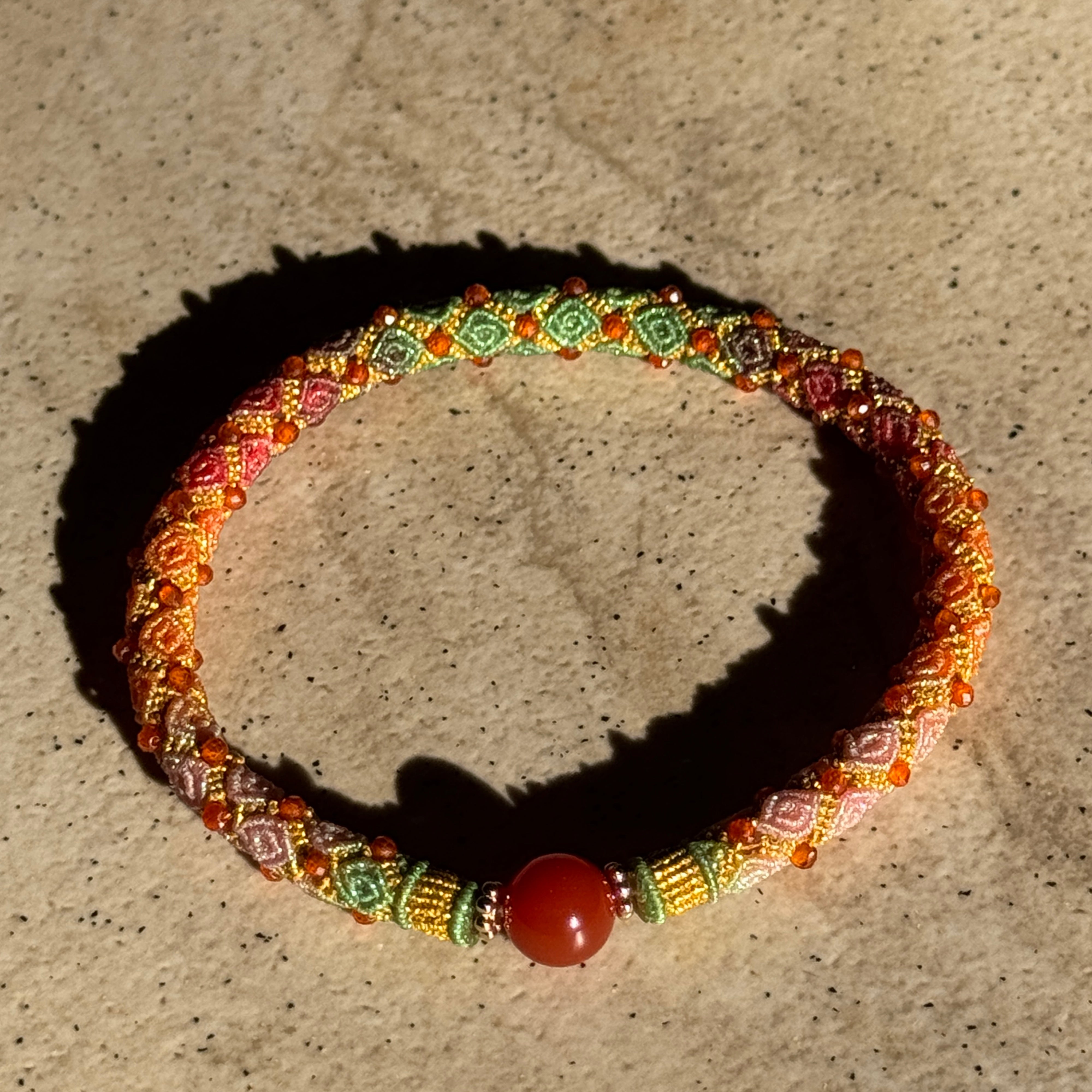 Hui Pattern Handwoven Heritage Bracelet