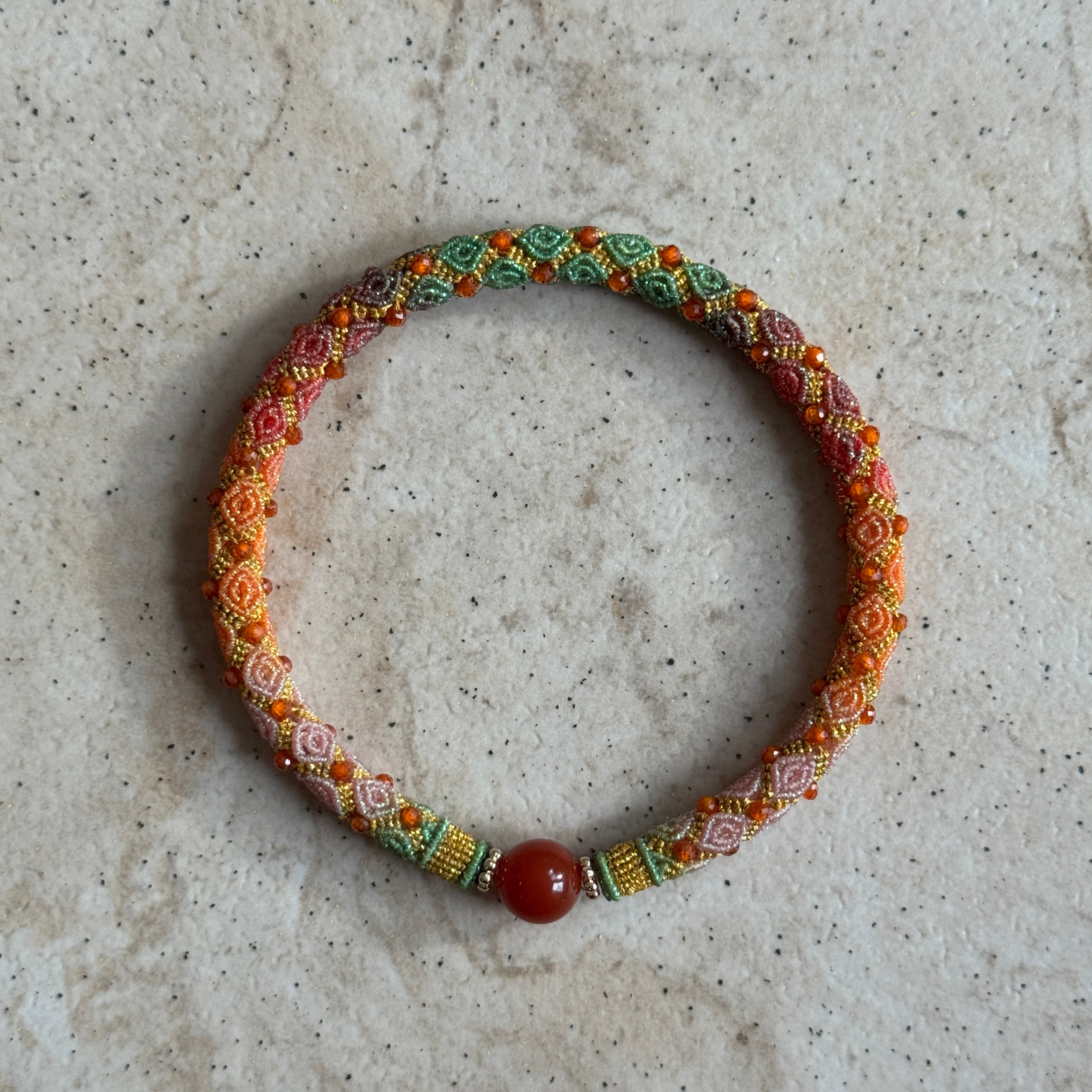 Hui Pattern Handwoven Heritage Bracelet