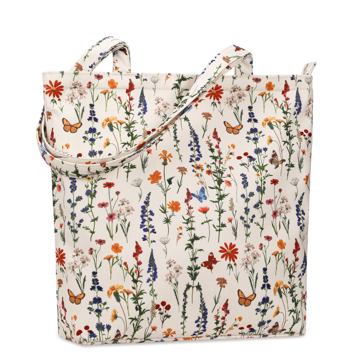canvas tote bag for women with zipper