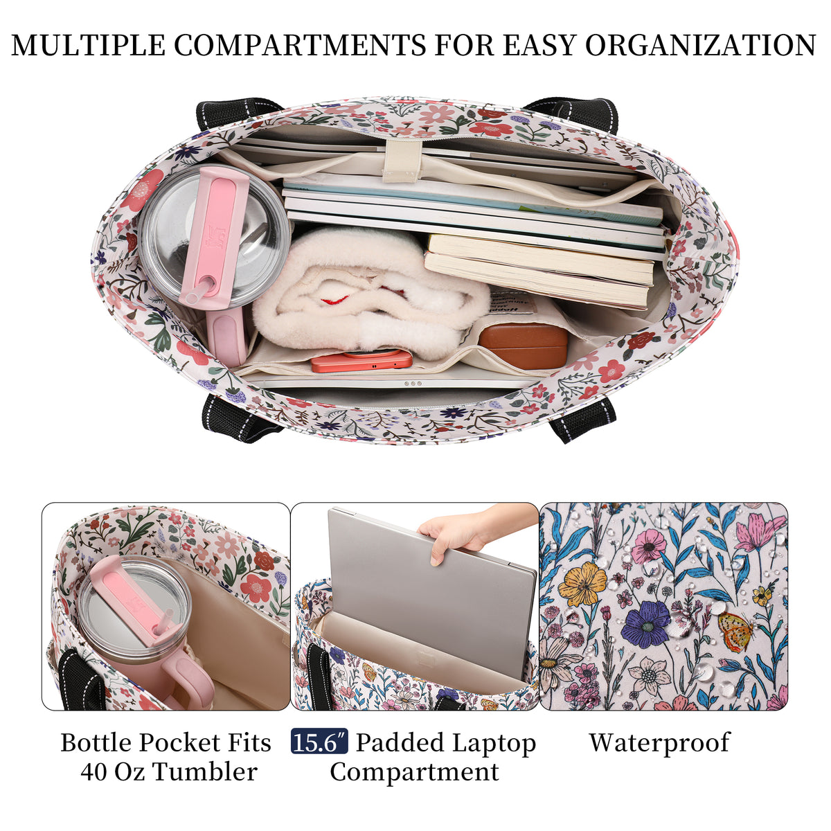 Happie Peppie Beach Bag for Women