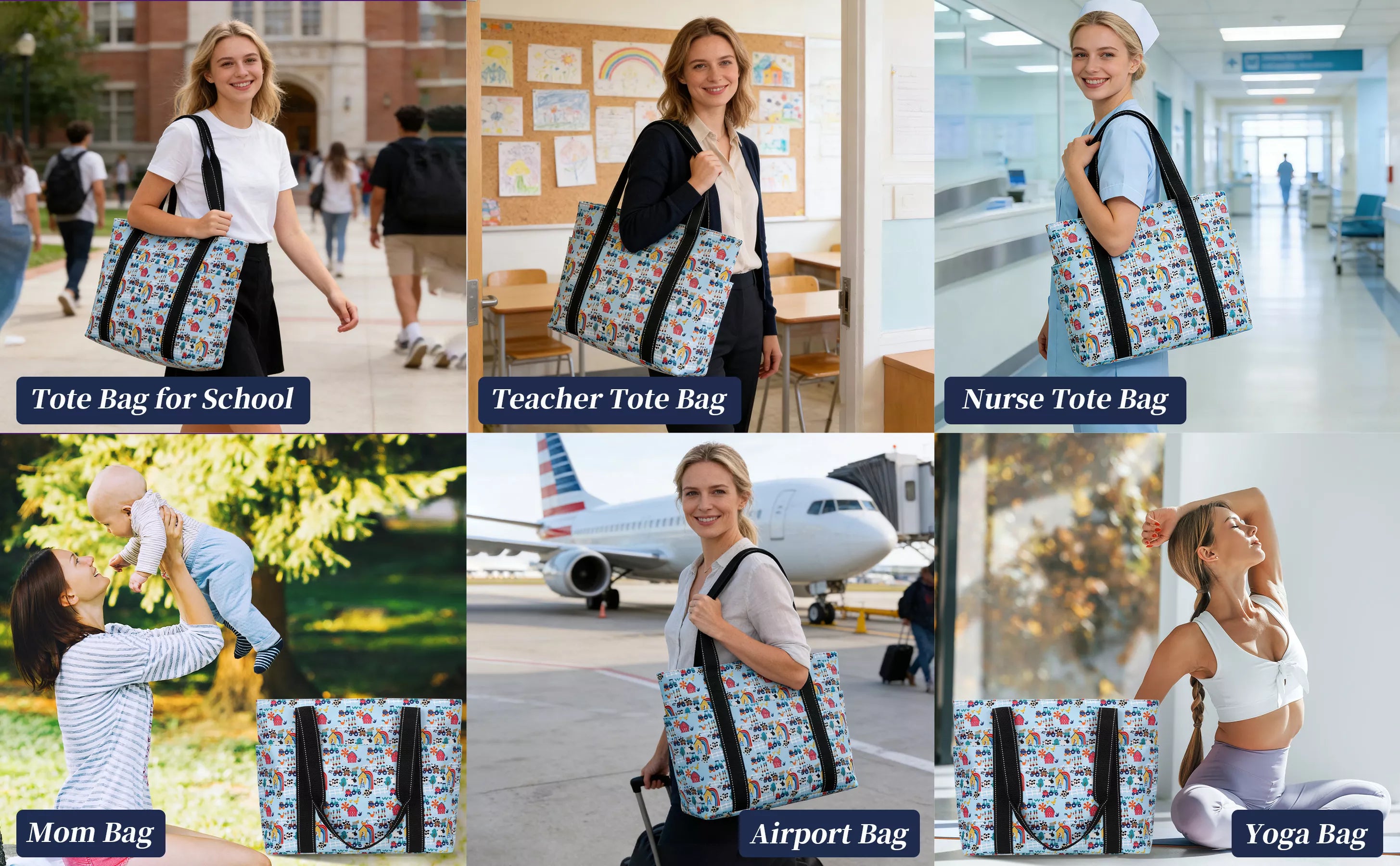 teacher tote bags