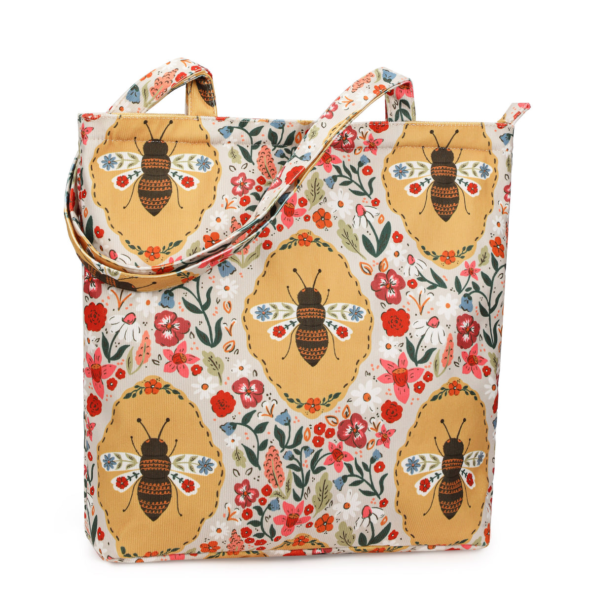 leisure tote bag with zipper