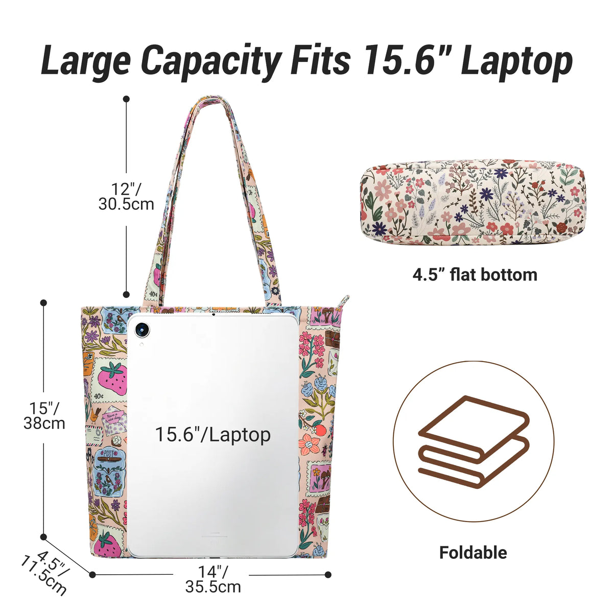 reusable bag for travel with zipper