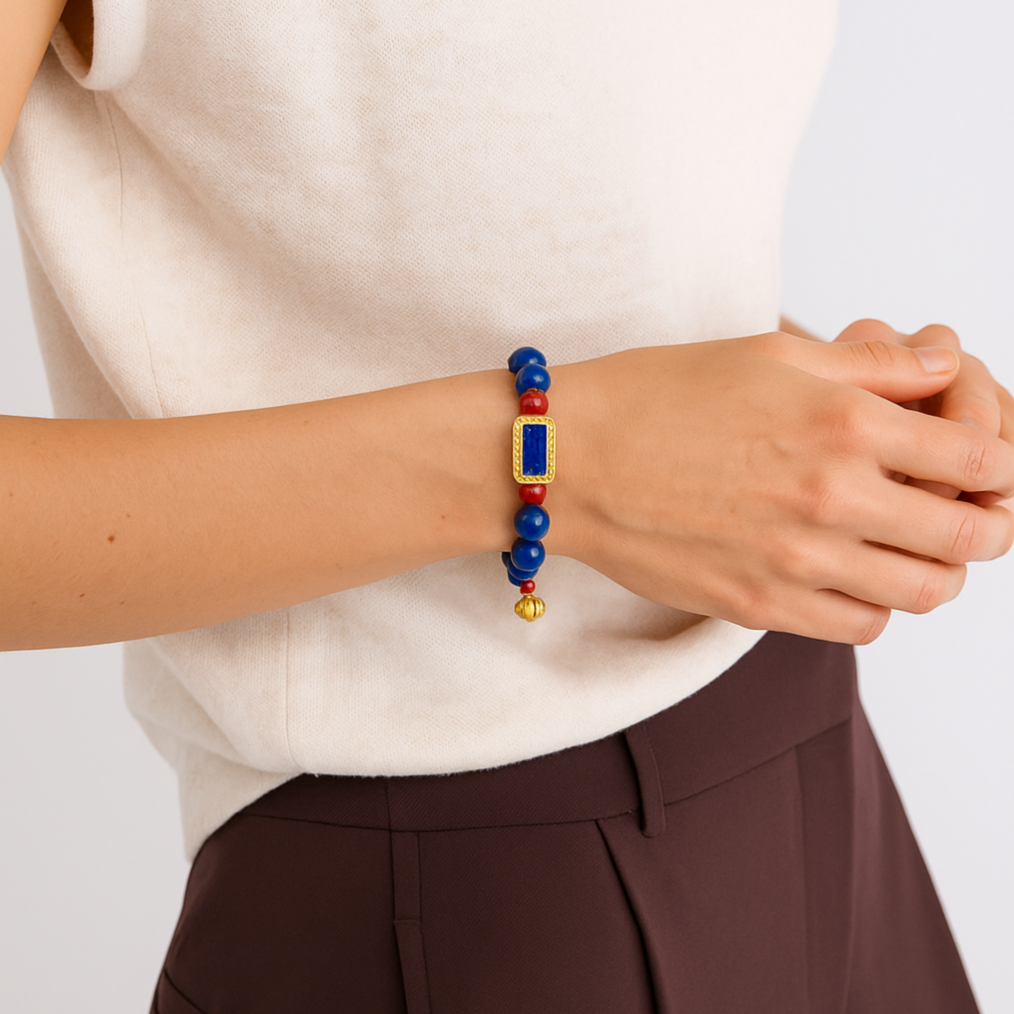 X-Lapis Red Agate Bloom