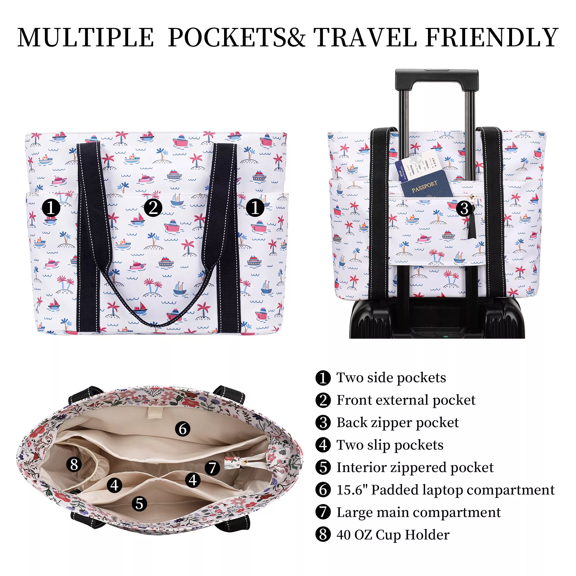 foldable tote