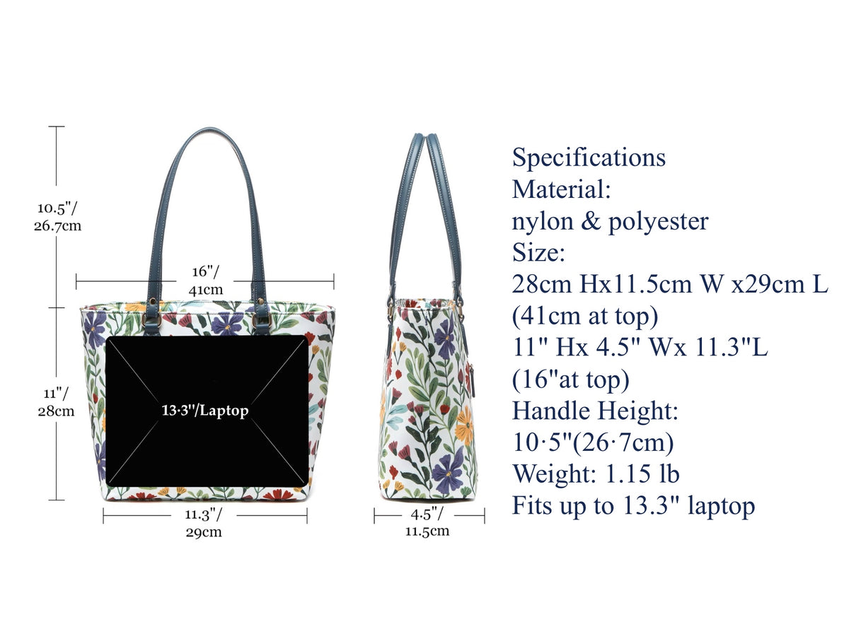 Tote Bag for women watercolor