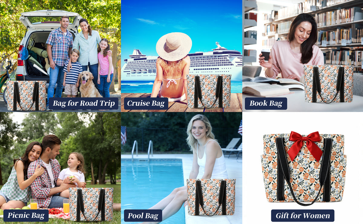 Happie Peppie Travel  Bag for Women Classic
