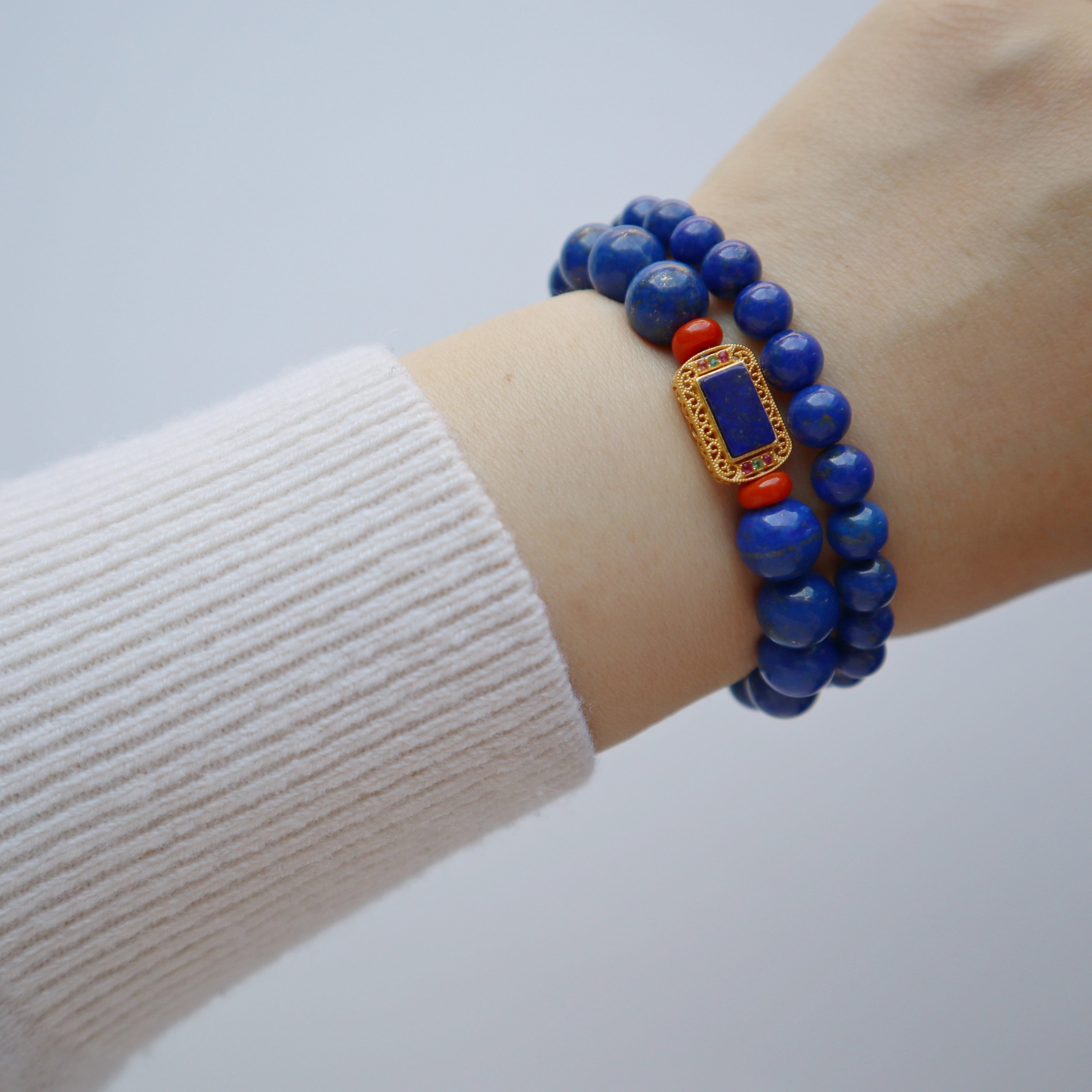 X-Lapis Red Agate Bloom