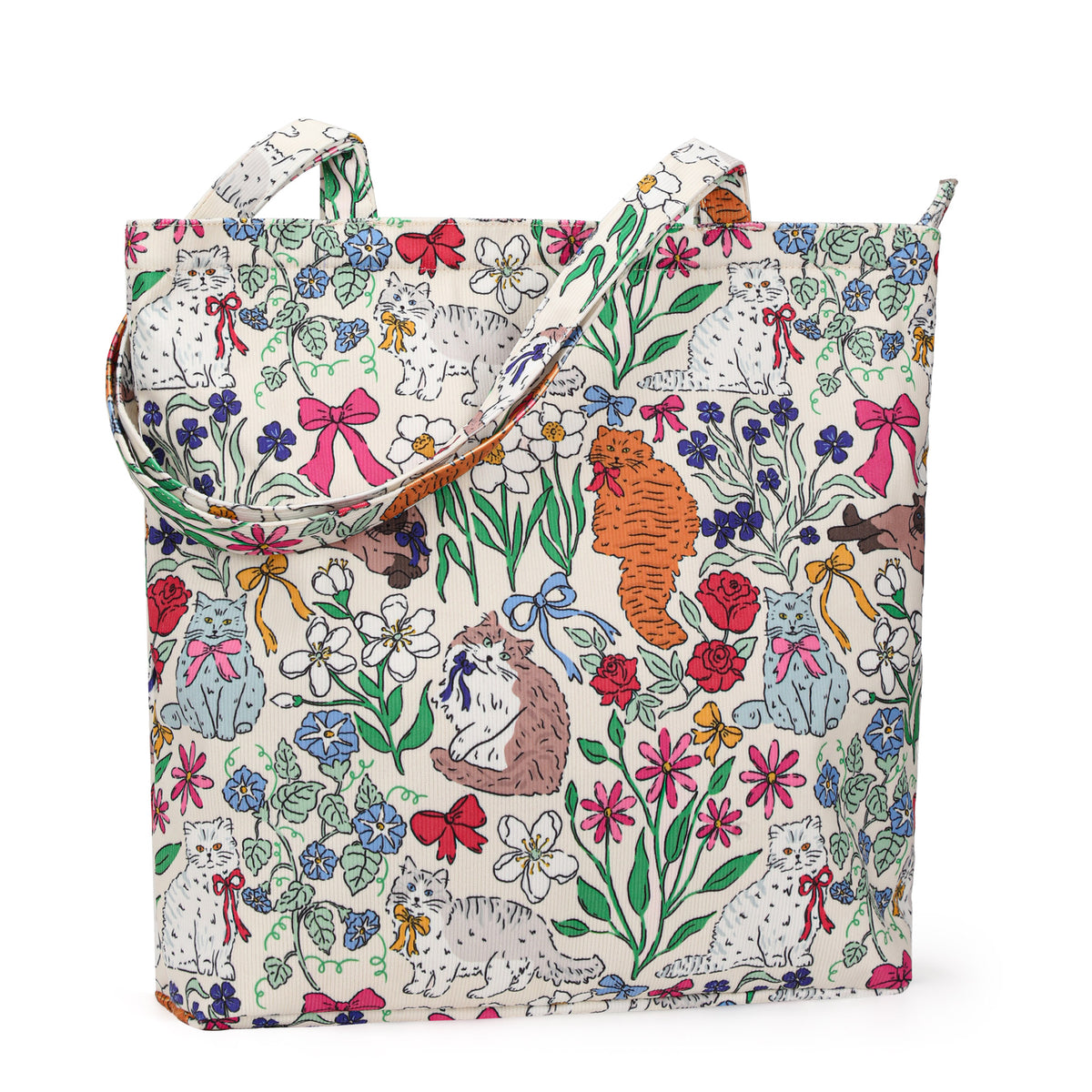 canvas tote bag for women with zipper
