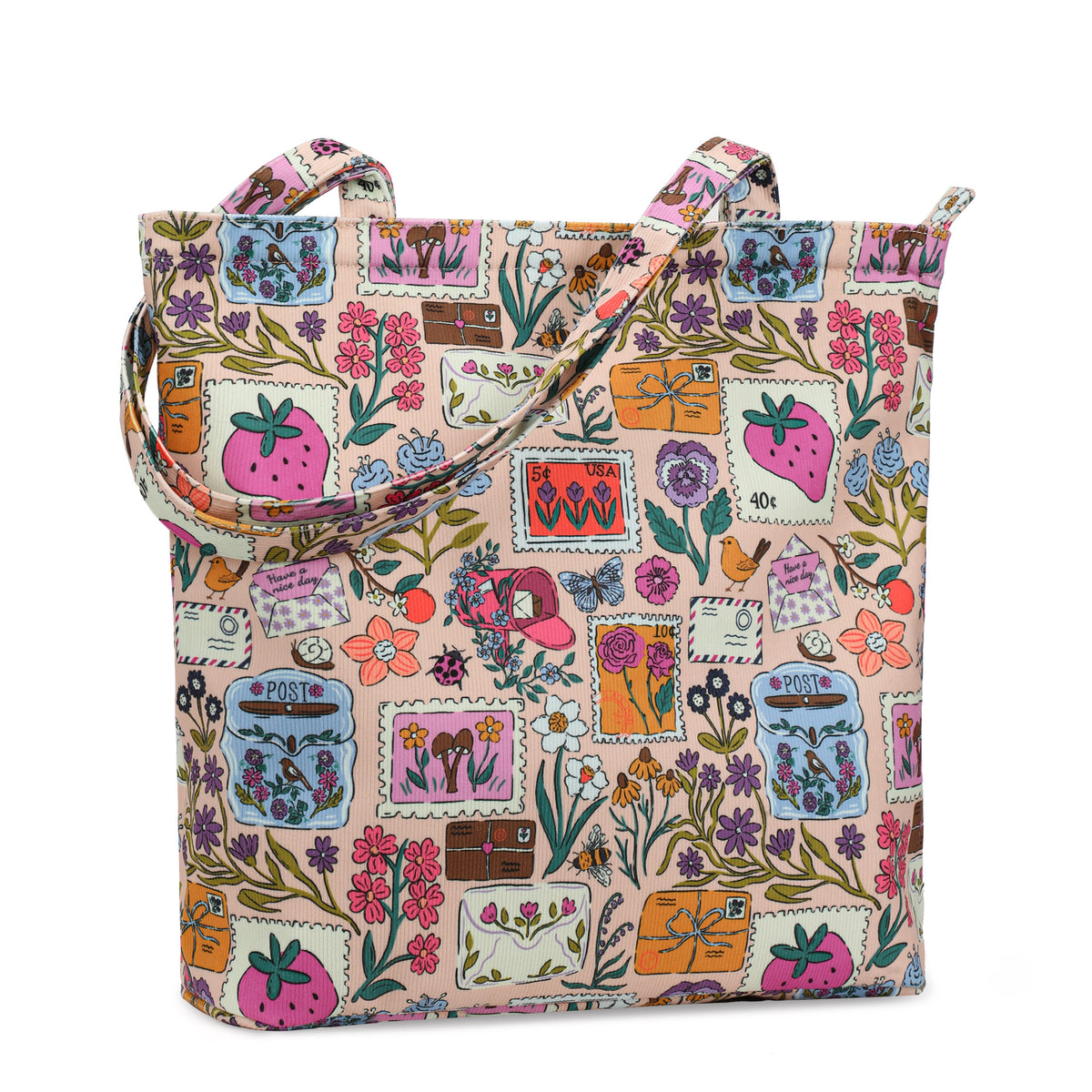 everyday tote with zipper
