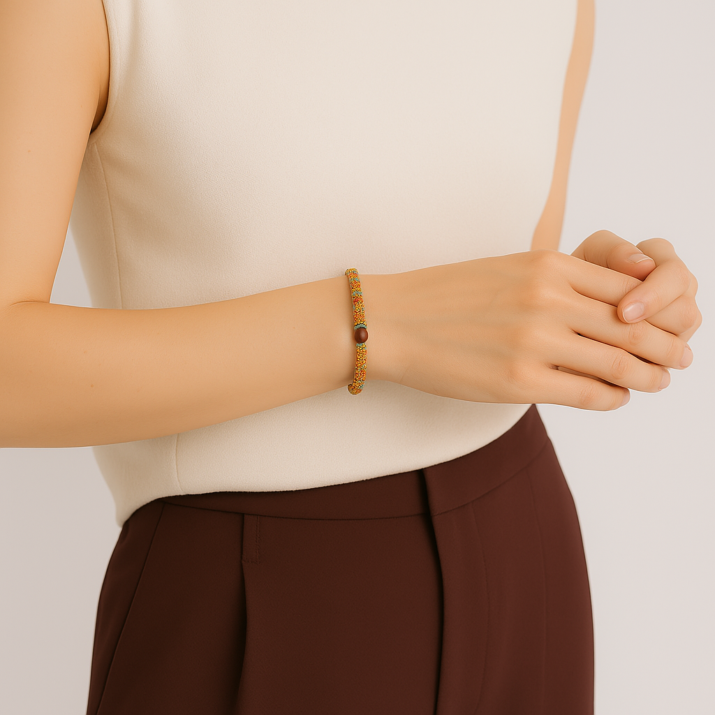 Hui Pattern Handwoven Heritage Bracelet