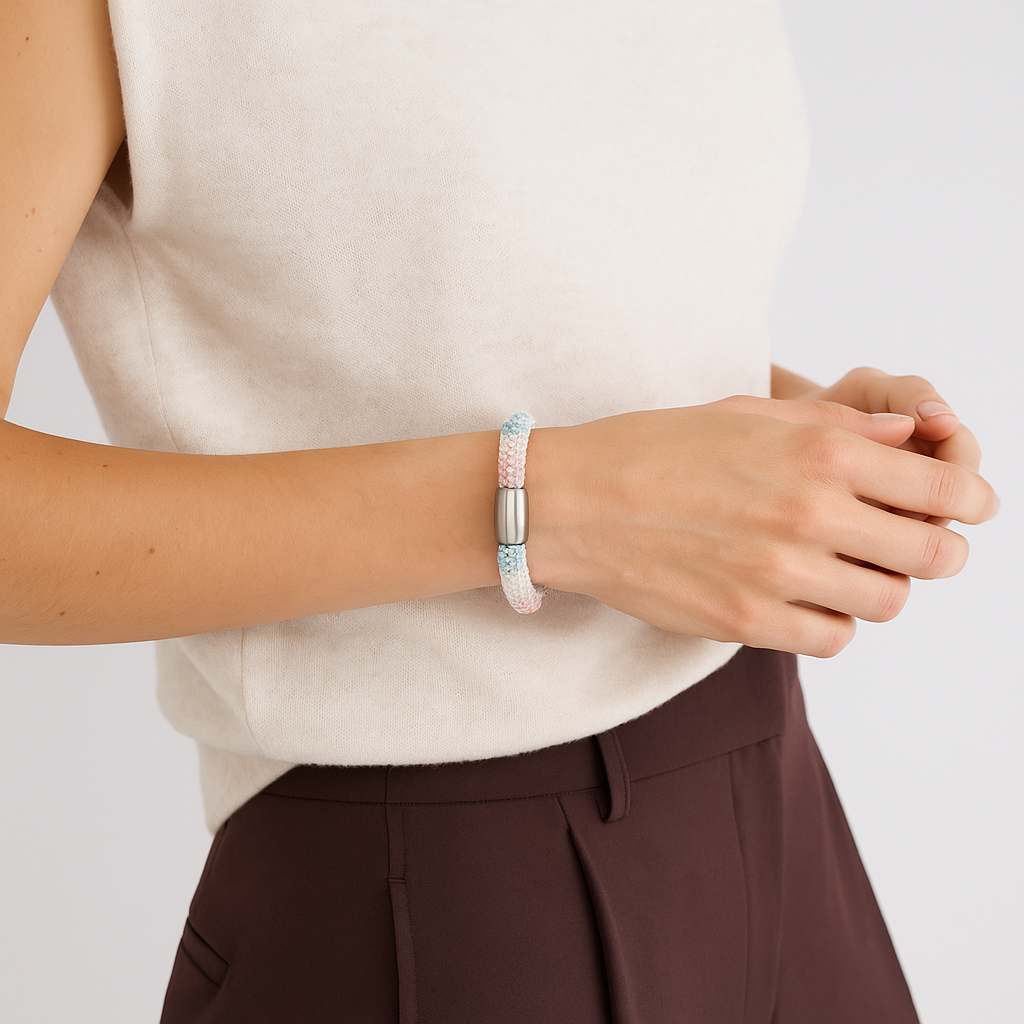 Handcrafted Heritage “Hui” Pattern Bracelet